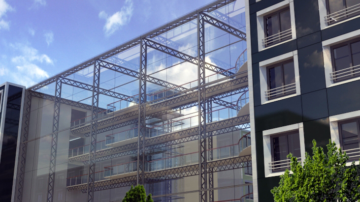 Architekturvisualisierung Bild