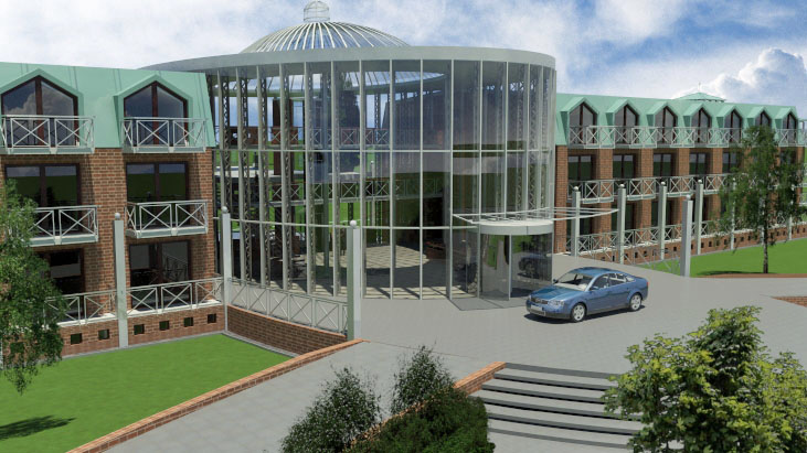 Architekturvisualisierung Bild