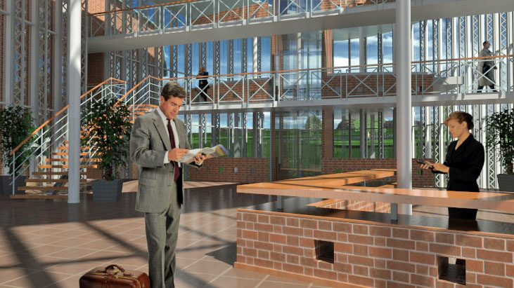 Architekturvisualisierung Bild