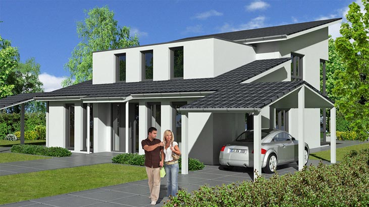 Architekturvisualisierung Bild